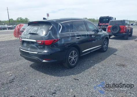 2018 Infiniti Qx60 z USA, uszkodzony, nr VIN 5N1DL0MM4JC517030